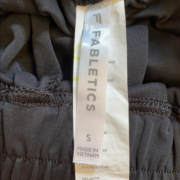 Fabletics Black Drawstring Pants - Picture 8 of 10